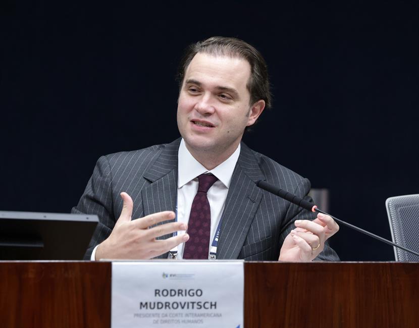 Intervención de Rodrigo Mudrovitsch, presidente de la Corte Interamericana de Derechos Humanos