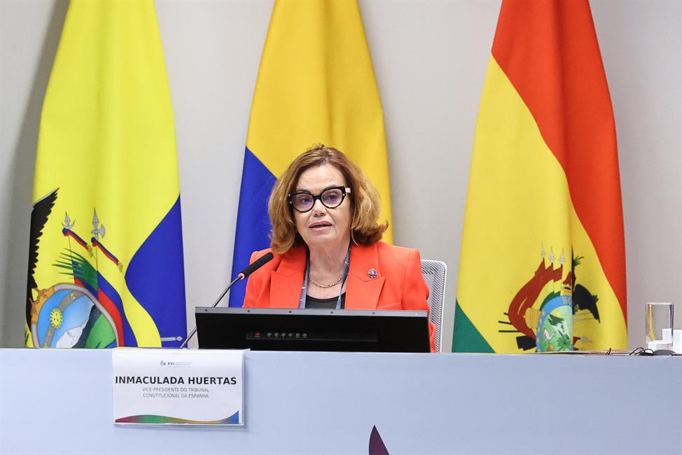Ponencia de Inmaculada Montalban Huertas, vicepresidenta Tribunal Constitucional de España