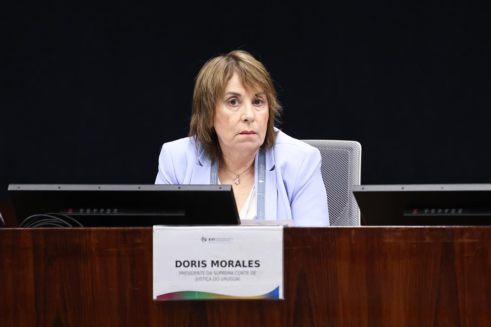 Doris Morales, presidenta de la Suprema Corte de Justicia de Uruguay