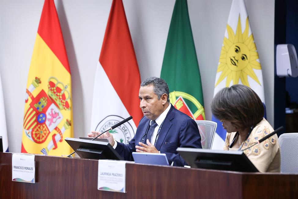 Intervención de Francisco Morales, magistrado del Tribunal Constitucional de Perú