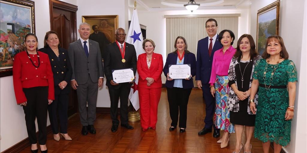 Angela Russo de Cedeño y Cecilio Cedalise Riquelme finalizan su mandato en la Corte Suprema de Justicia de Panamá
