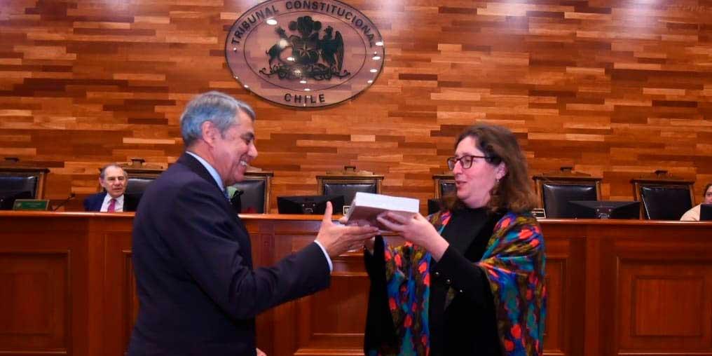 Homenaje al exministro Cristián Letelier en el Tribunal Constitucional de Chile