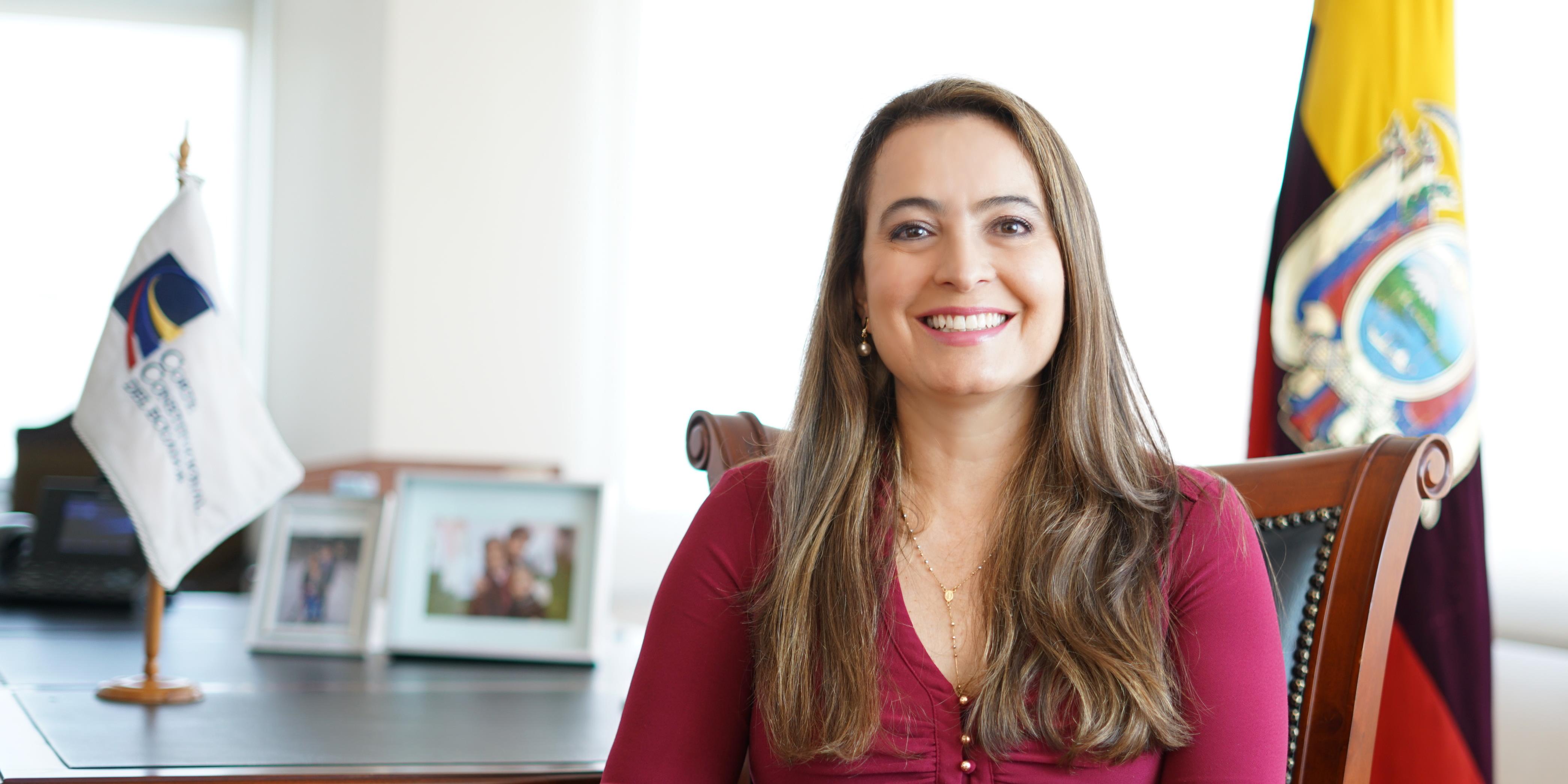 Carmen Corral Ponce finaliza su mandato en la Corte Constitucional del Ecuador