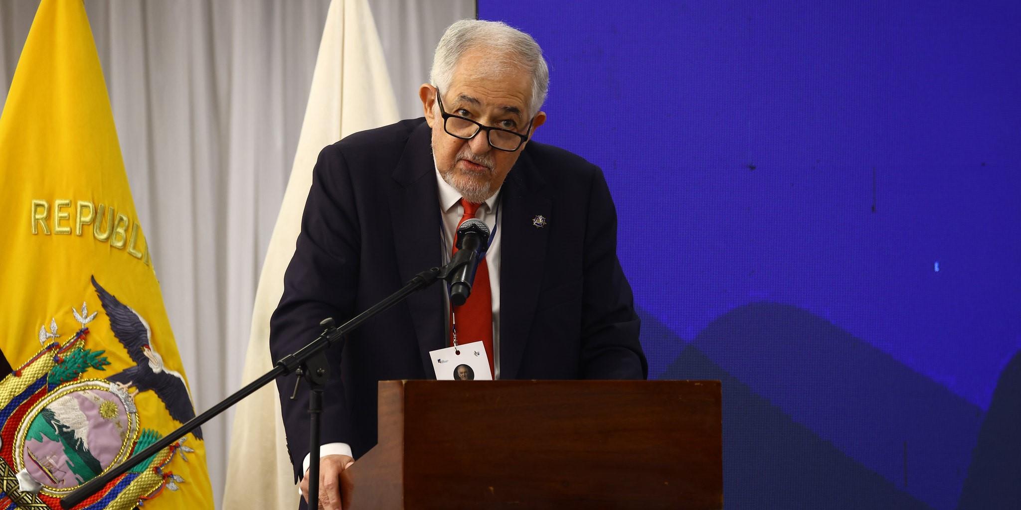 El Presidente Conde-Pumpido presenta la Conferencia Mundial de Justicia Constitucional de Madrid 2025.