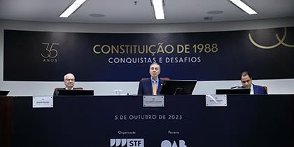 El Supremo Tribunal Federal de Brasil conmemora el 35º aniversario de la Constitución