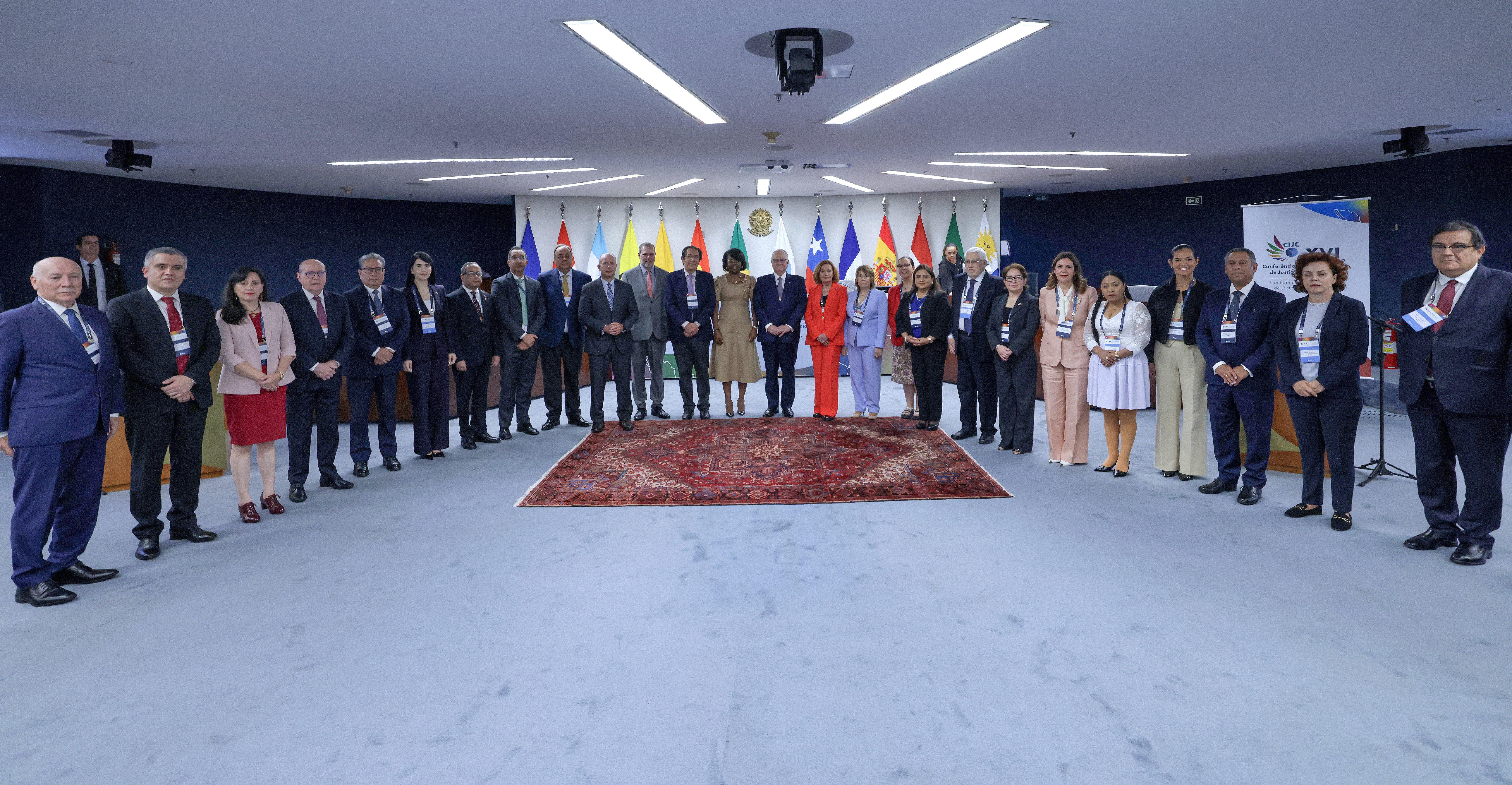 La XVI Conferencia Iberoamericana ha contado con la participación de 15 Salas, Tribunales y Cortes constitucionales