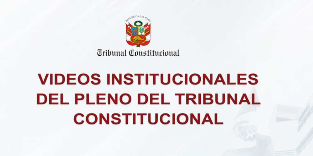 Las funciones, la jurisprudencia y la defensa de la democracia del Tribunal Constitucional de Perú, en vídeo